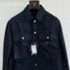Prada Nylon Button-up Jacket