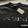 IMG_0737 Balenciaga Paris Crew Logo Cotton T-shirt (On hand)