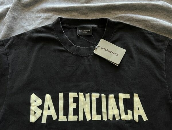 Balenciaga Taped T-shirt Large fit