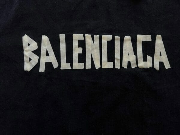 Balenciaga Taped T-shirt Large fit