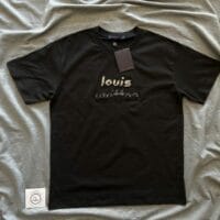 Louis Vuitton Bead-Embroidered Cotton T-Shirt