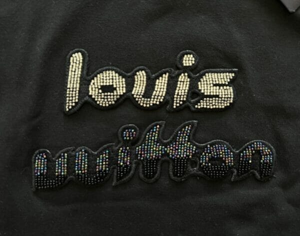 Louis Vuitton Bead-Embroidered Cotton T-Shirt