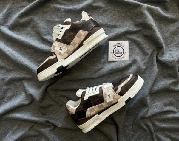 IMG_1156 Louis Vuitton Monogram Print Trainers