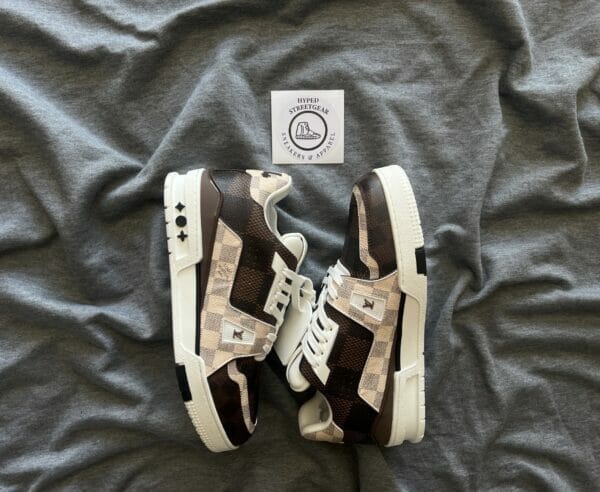 IMG_1158 Louis Vuitton Monogram Print Trainers