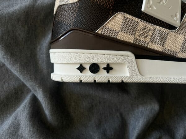 IMG_1163 Louis Vuitton Monogram Print Trainers