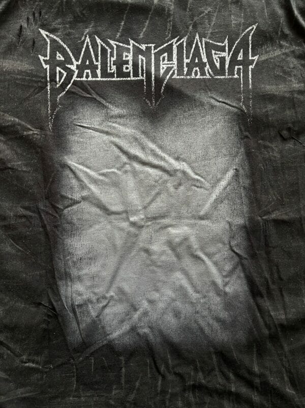 Balenciaga Paris Distressed T-Shirt