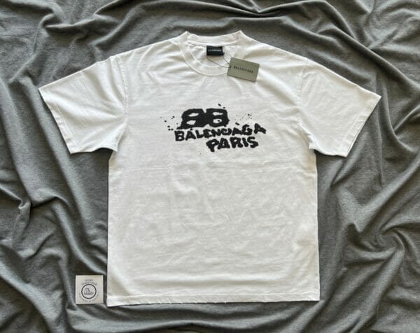 Balenciaga Painted Print T-shirt