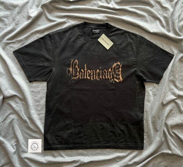 Balenciaga Logo Print T-shirt (On hand)