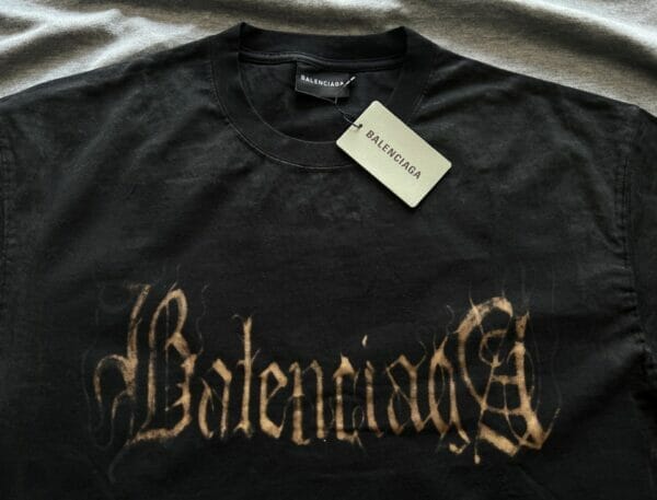 Balenciaga Logo Print T-shirt (On hand)