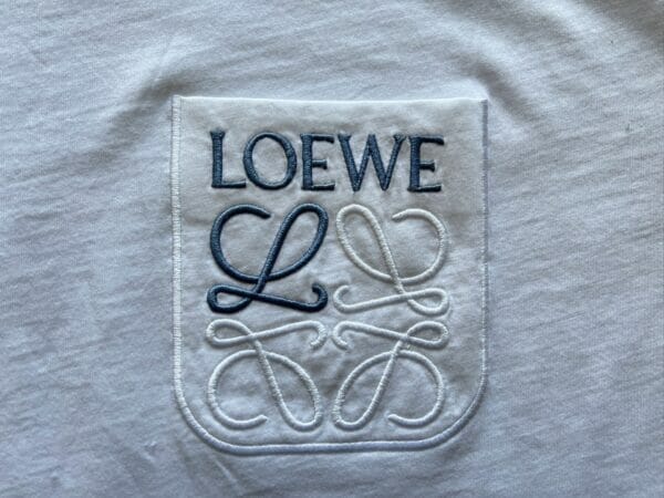 Loewe Embroidery Print T-Shirt