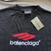 Balenciaga 3D Embroidery Print T-Shirt