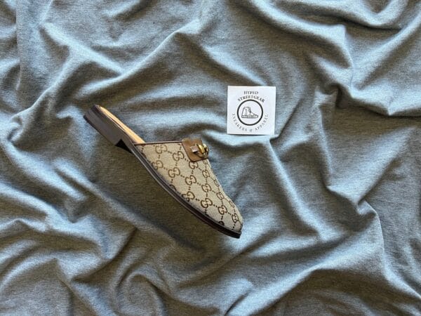 Gucci GG Horsebit Leather Slipper