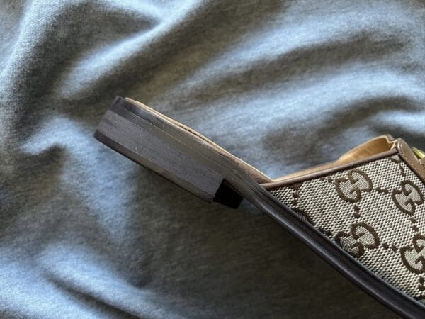 Gucci GG Horsebit Leather Slipper