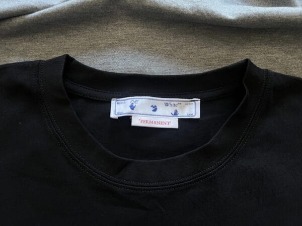 Off-White Scribble Diag Slim S/S Tee