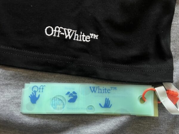 Off-White Scribble Diag Slim S/S Tee