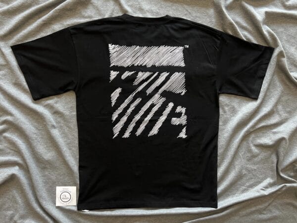 Off-White Scribble Diag Slim S/S Tee