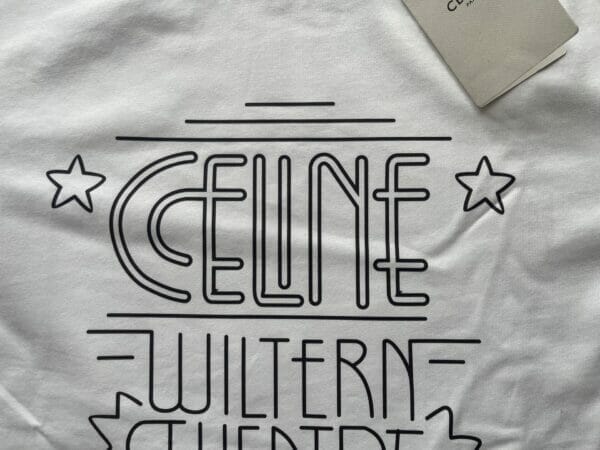 Celine Logo Print T-Shirt