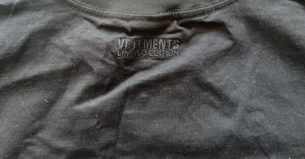 Vetements Confidential T-Shirt