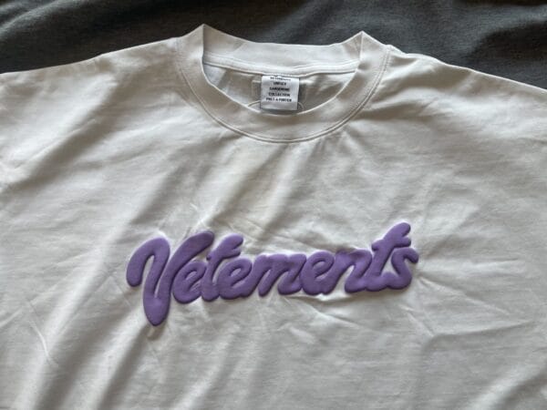Vetements 3D Logo T-Shirt