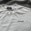 Balenciaga Logo Print Embroidered T-shirt