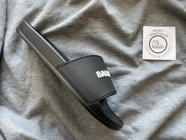 Balenciaga Logo Print Slides