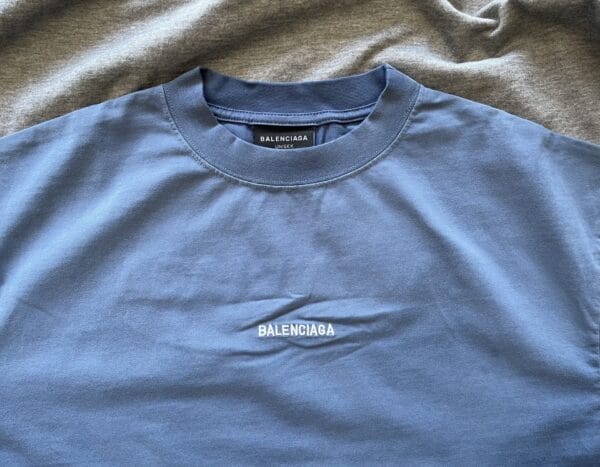 Balenciaga Embroidered Washed T-Shirt