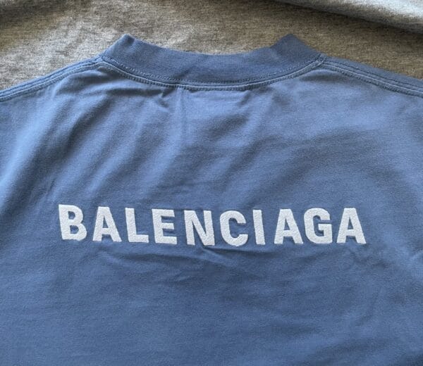 Balenciaga Embroidered Washed T-Shirt
