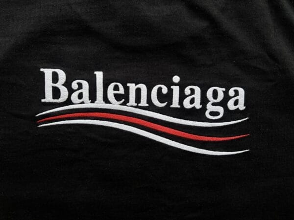 Balenciaga Embroidered Political Campaign T-shirt