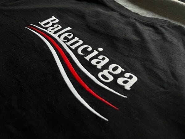 Balenciaga Embroidered Political Campaign T-shirt