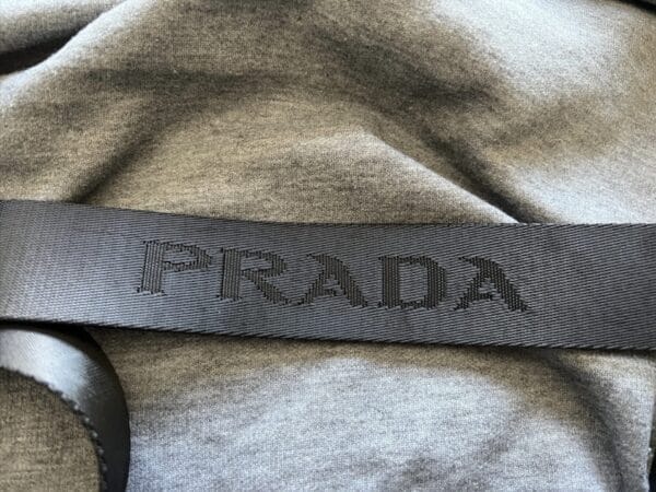 Prada triangle-logo messenger bag