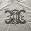 Celine Paris Logo Print T-Shirt