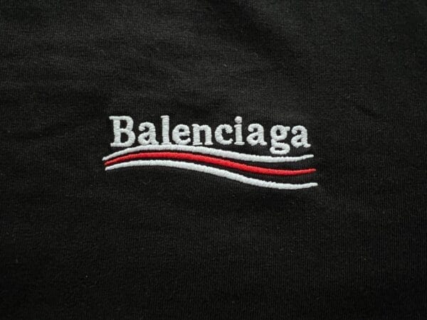 Balenciaga Embroidered Political Campaign T-shirt