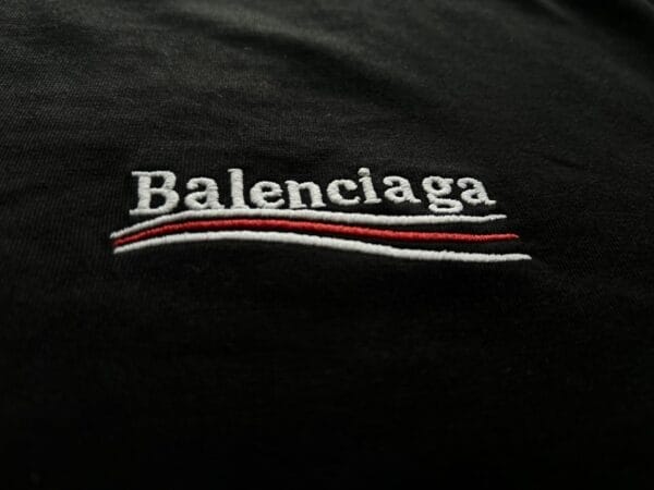 Balenciaga Embroidered Political Campaign T-shirt