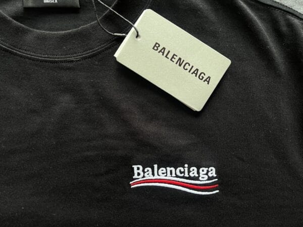 Balenciaga Embroidered Political Campaign T-shirt