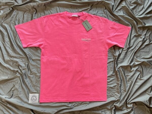 Balenciaga Political Campaign Print Cotton T-shirt