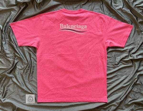 Balenciaga Political Campaign Print Cotton T-shirt