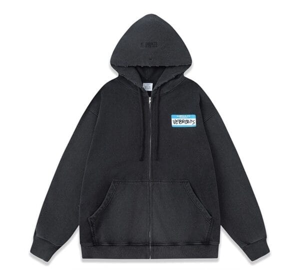 Vetements Zip-up Hoodie
