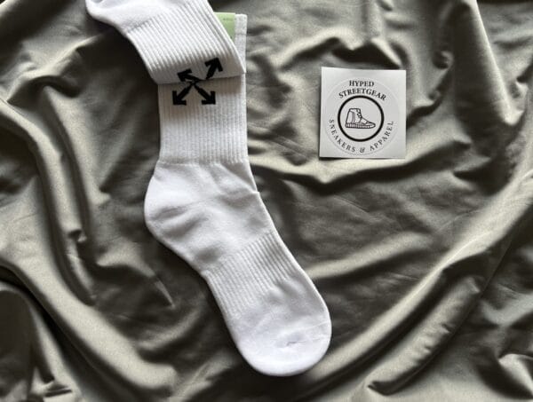 Off-white Arrows Logo Print Socks (OH)