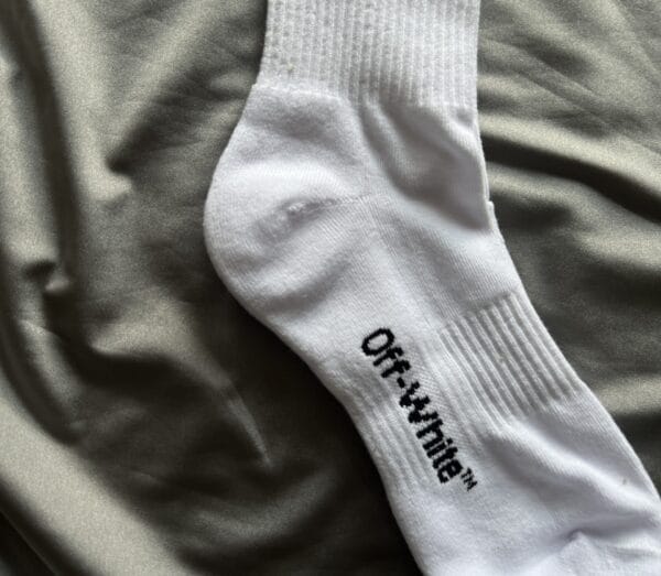 Off-white Arrows Logo Print Socks (OH)