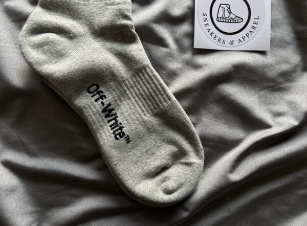 Off-white Arrows Logo Print Grey Socks (OH)