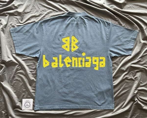 Balenciaga Taped Logo-print T-shirt (OH)