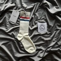 FullSizeRender Celine logo print socks (OH)