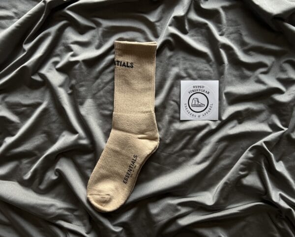 FullSizeRender Essentials logo print socks (OH)