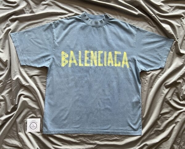 Balenciaga Taped Logo-print T-shirt (OH)
