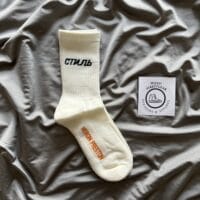 Heron Preston Logo Print Socks (OH)