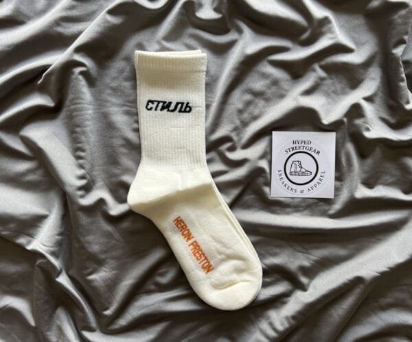 Heron Preston Logo Print Socks (OH)