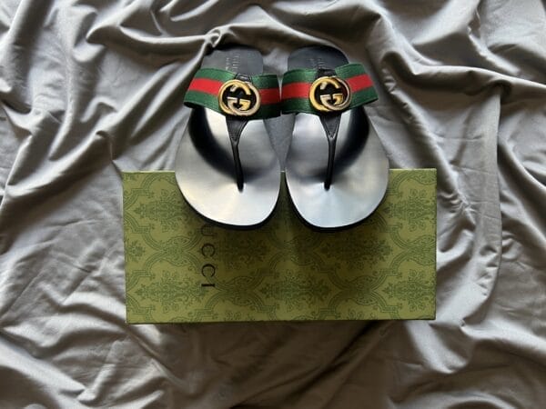 Gucci GG Canvas Slide Sandal