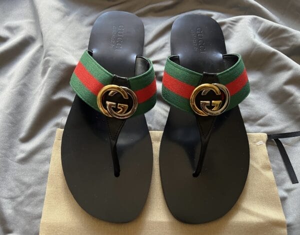 Gucci GG Canvas Slide Sandal