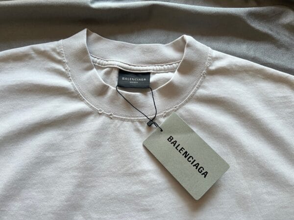 Balenciaga Distressed Wave T-Shirt