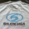 Balenciaga Distressed Wave T-Shirt